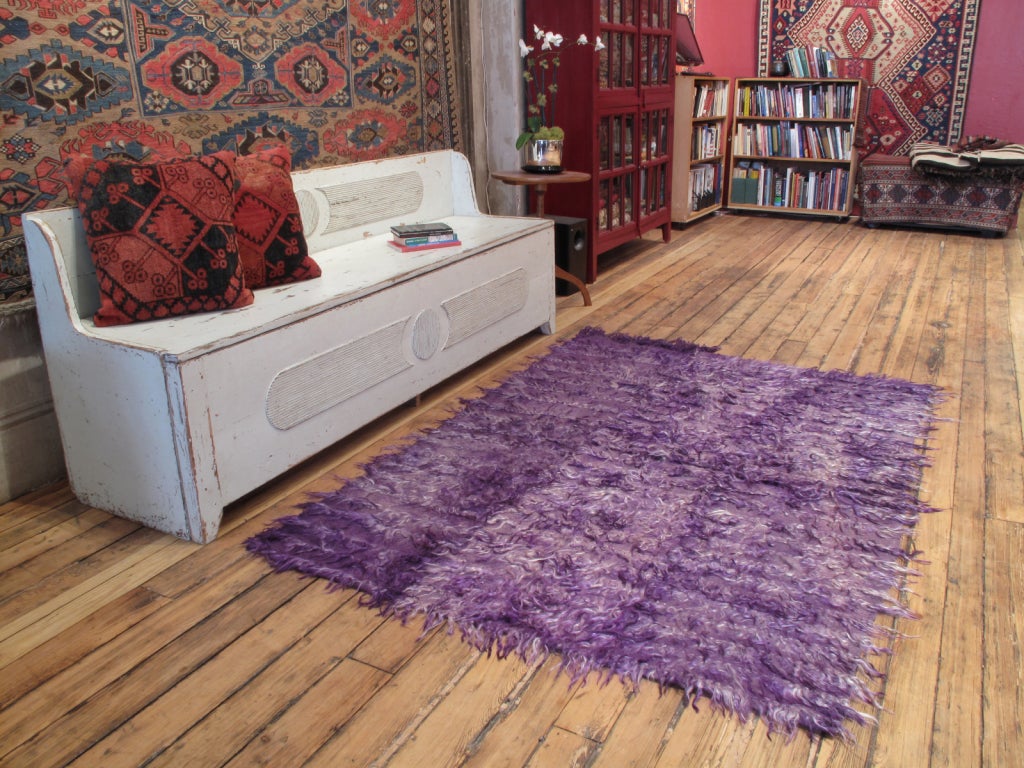 Angora "Tulu" in Purple