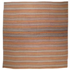Large Striped "Jajim" Flatweave
