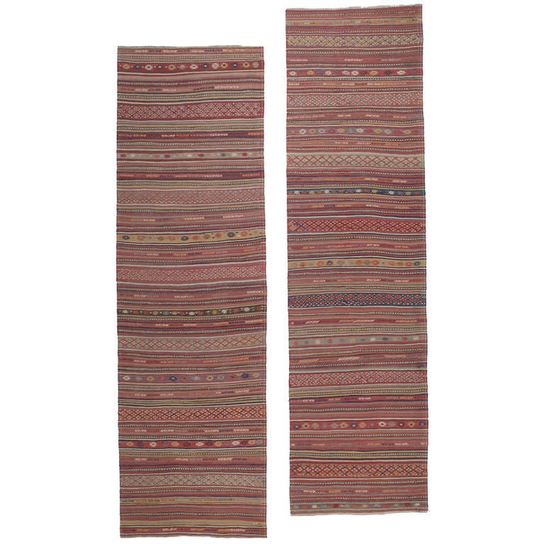 A Pair of Kilim Runners at 1stdibs