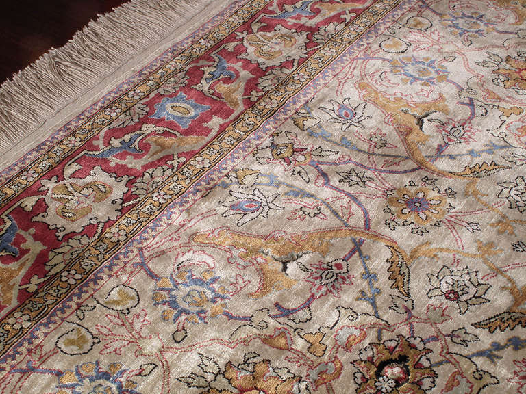 turkish hereke silk rugs