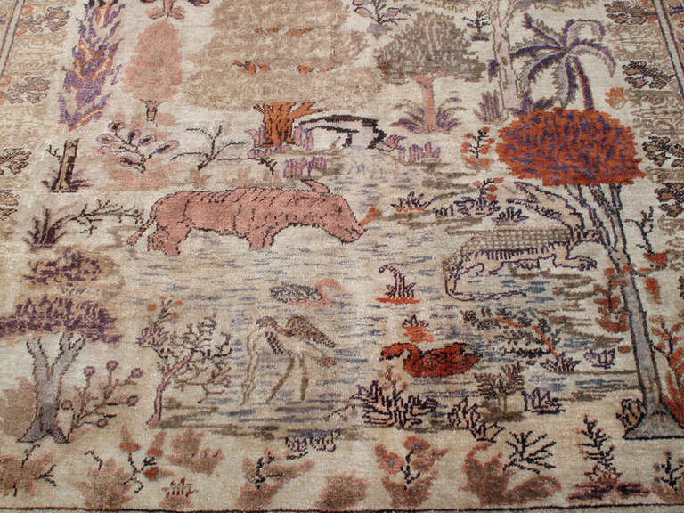 Cotton Kayseri Rug, African Dream In Excellent Condition In New York, NY
