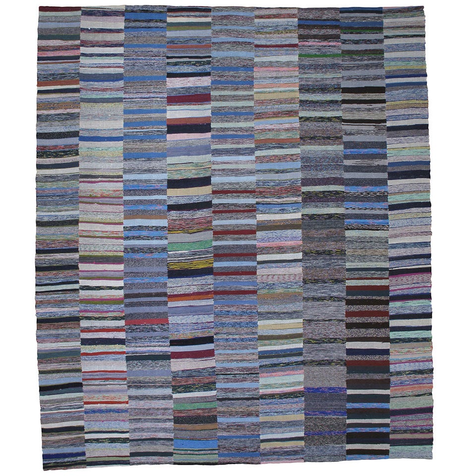 Large Cotton Pala Kilim Rug