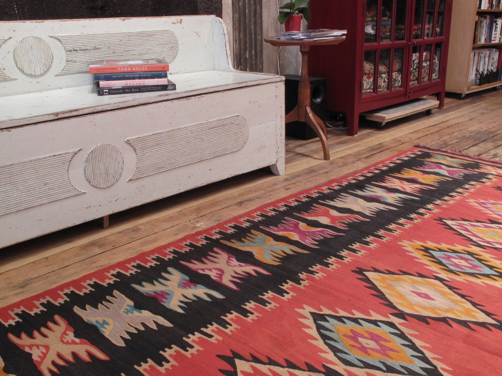 Balkan Kilim Rug For Sale 3