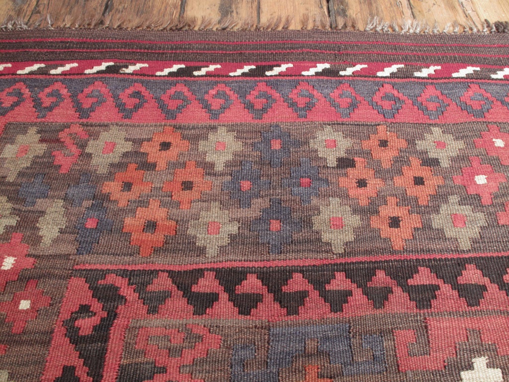 20th Century Large Uzbek Kilim