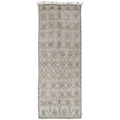 "Tic-Tac-Toe," Moroccan Berber Rug 5