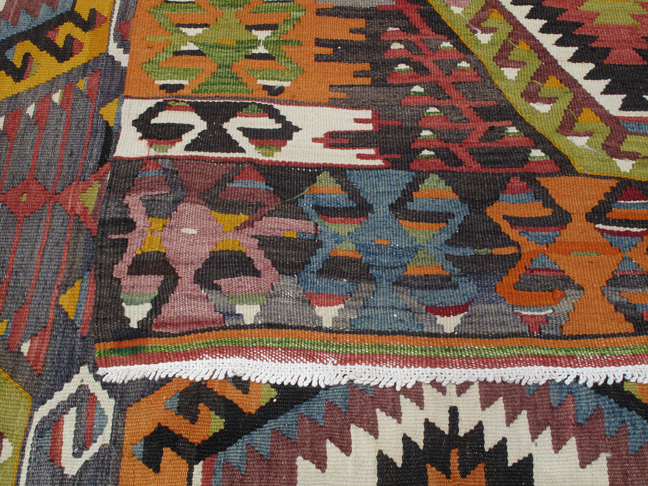 Exceptional West Anatolian Kilim Rug For Sale 3
