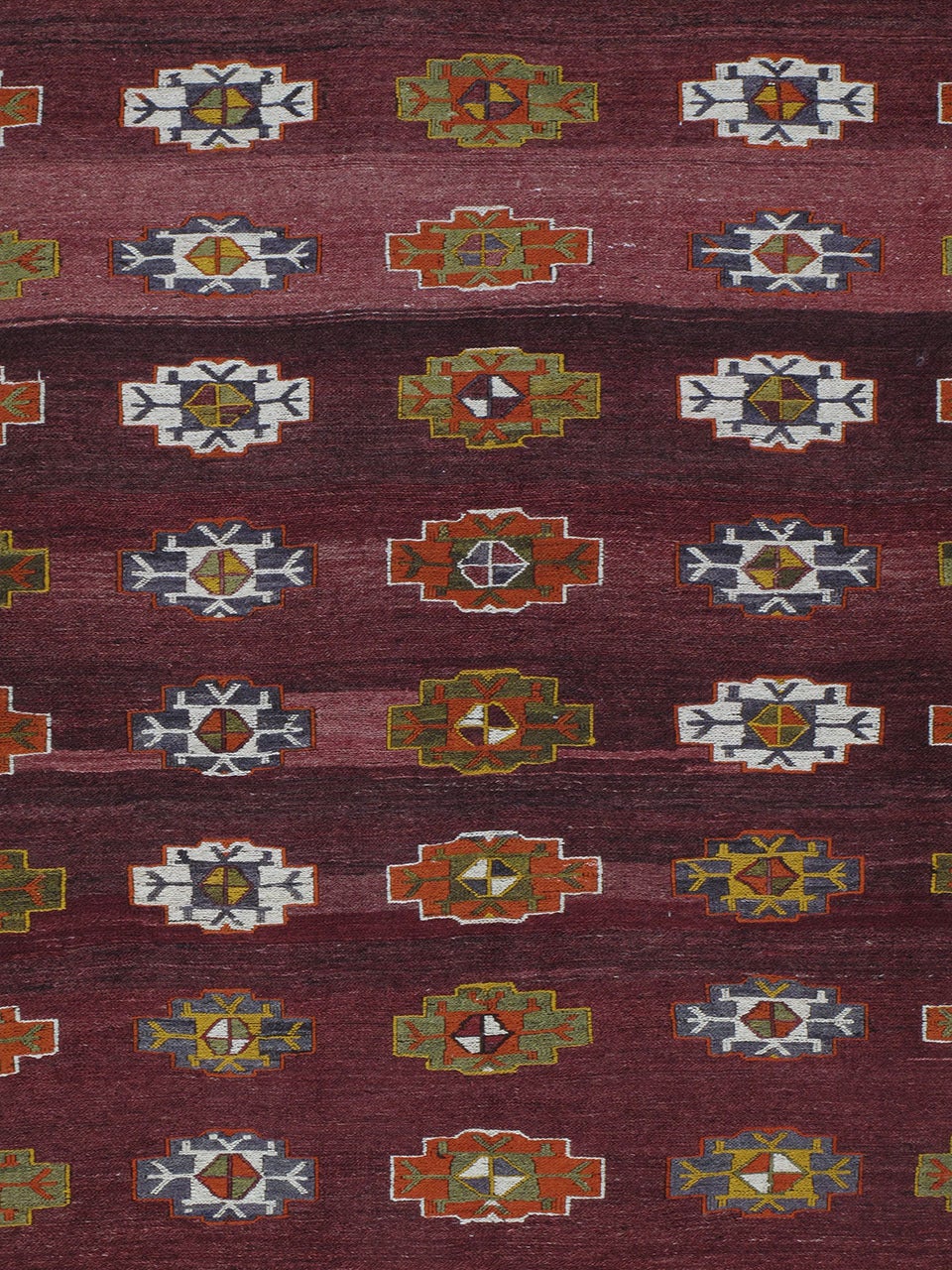 A very rare type of tribal flat-weave from the Taurus Mountains around the town of Mut in Southern Turkey, woven in the 