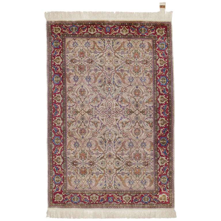 Silk Hereke Rug 1