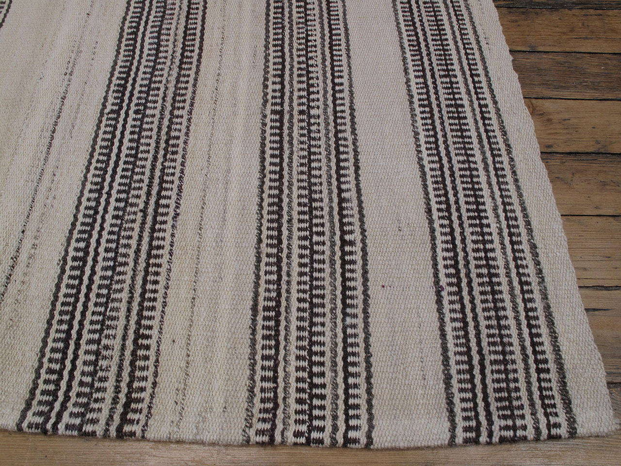 Striped Kilim in Natural Tones 1