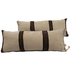 Vintage Banded Kilim Pillows