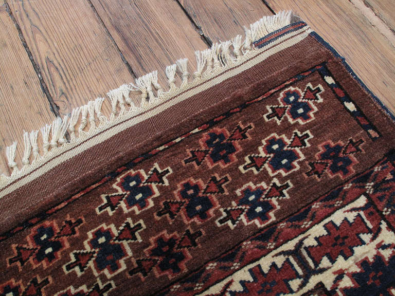 Yomut Turkmen Rug In Good Condition In New York, NY