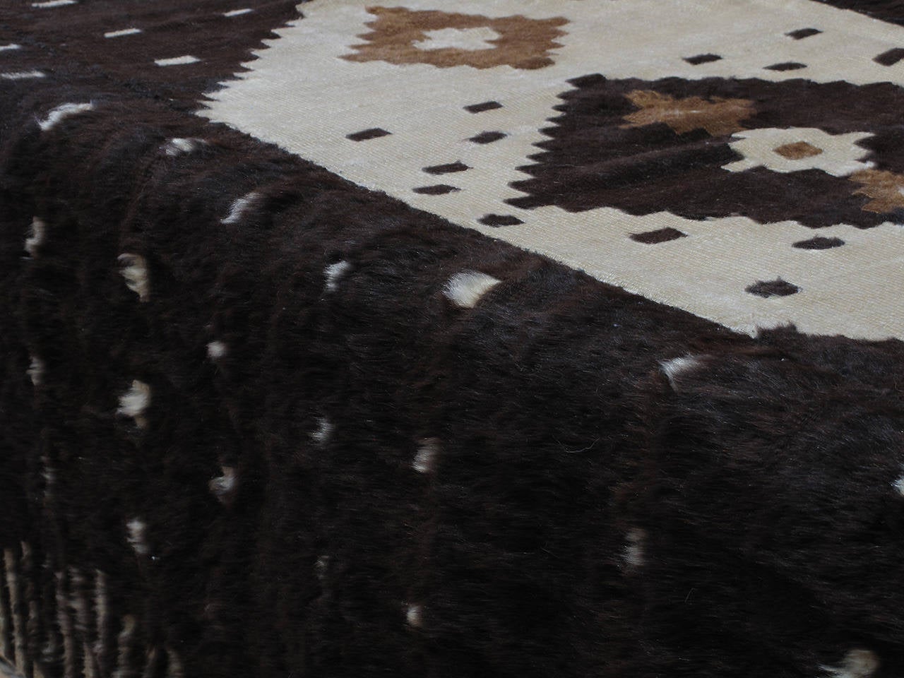 Hand-Woven Angora Blanket