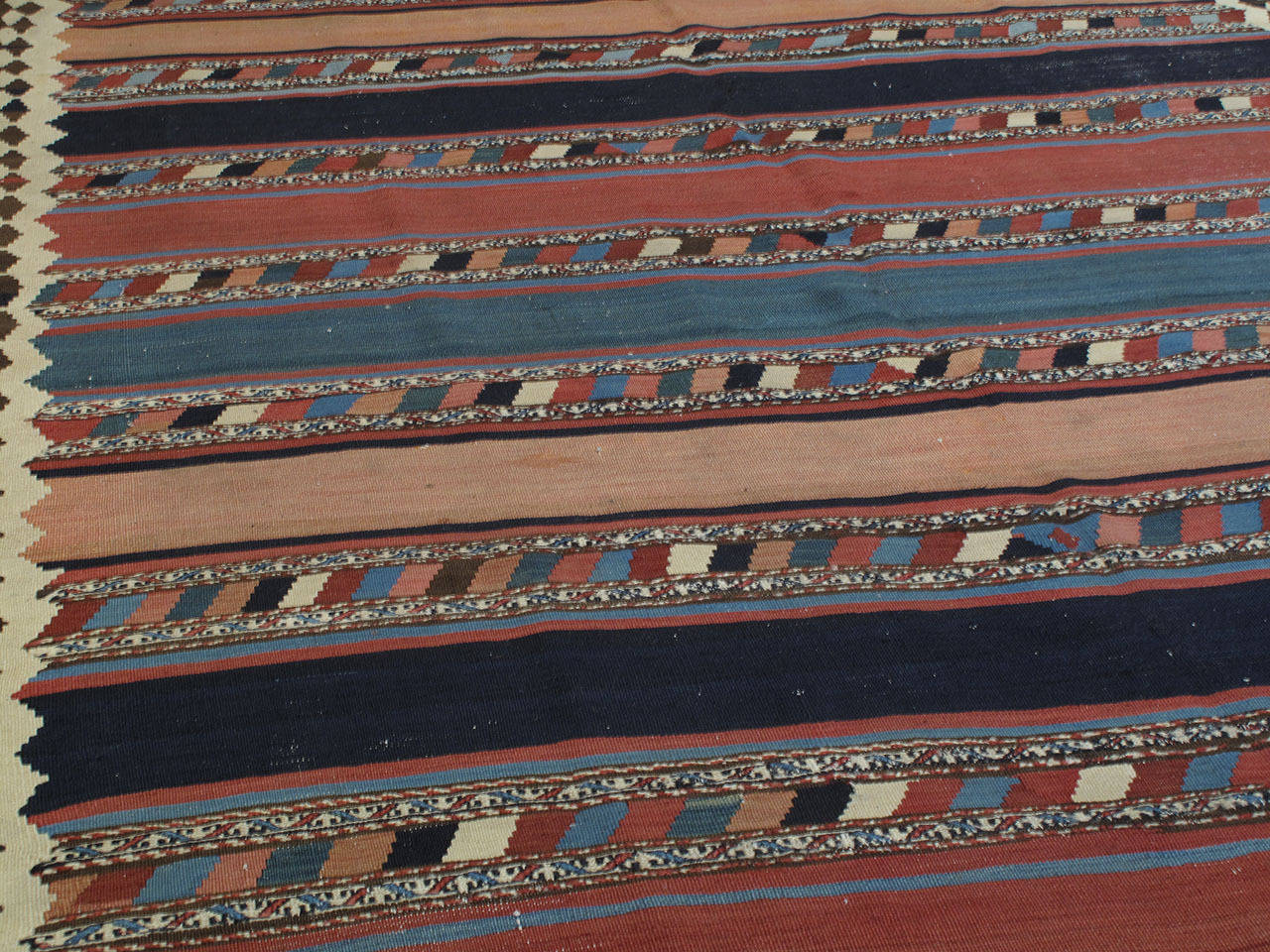 Azerbaijani Antique Shahsavan Kilim Rug For Sale