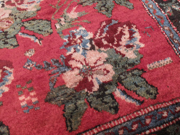 Roses of Karabagh Rug In Excellent Condition For Sale In New York, NY
