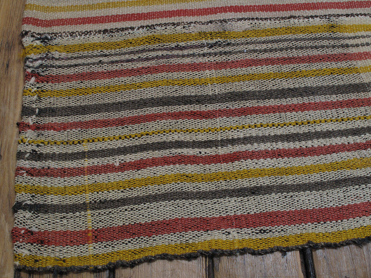 Large Striped Kilim Rug In Good Condition In New York, NY