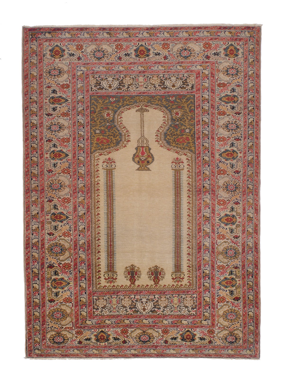 Antique Bandirma Prayer Rug For Sale