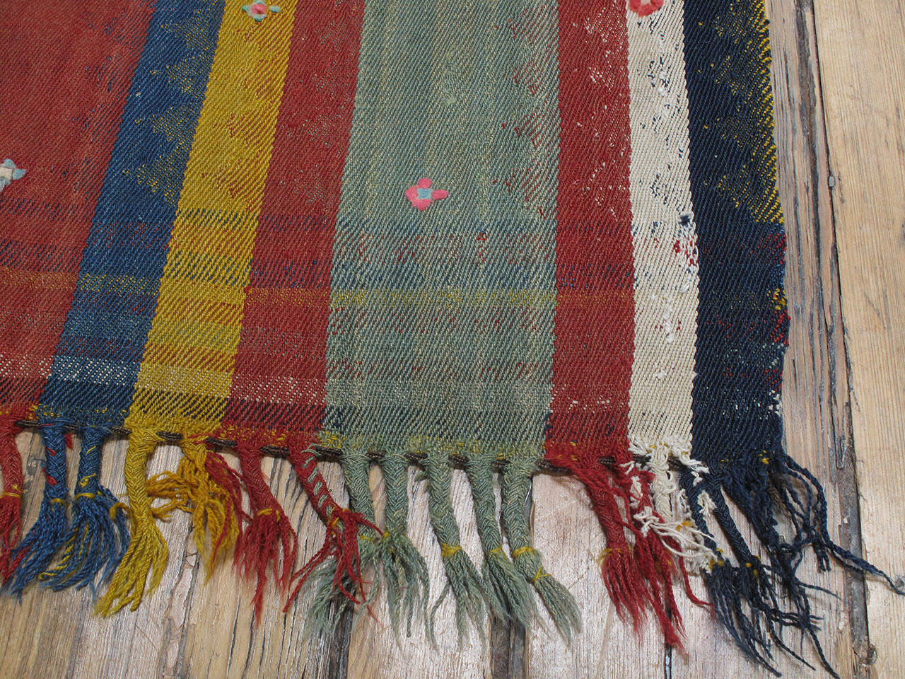 19th Century Antique Qashqai Kilim