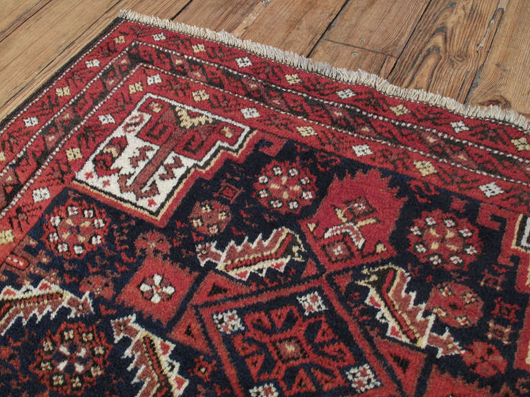 20th Century Antique Baluch Rug For Sale