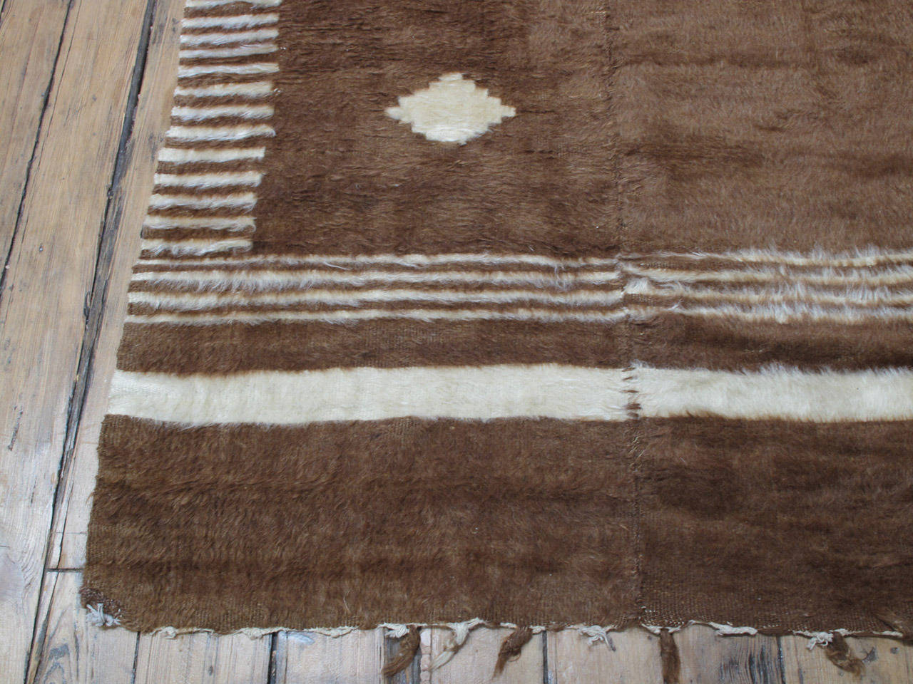 Angora Blanket Rug In Good Condition In New York, NY