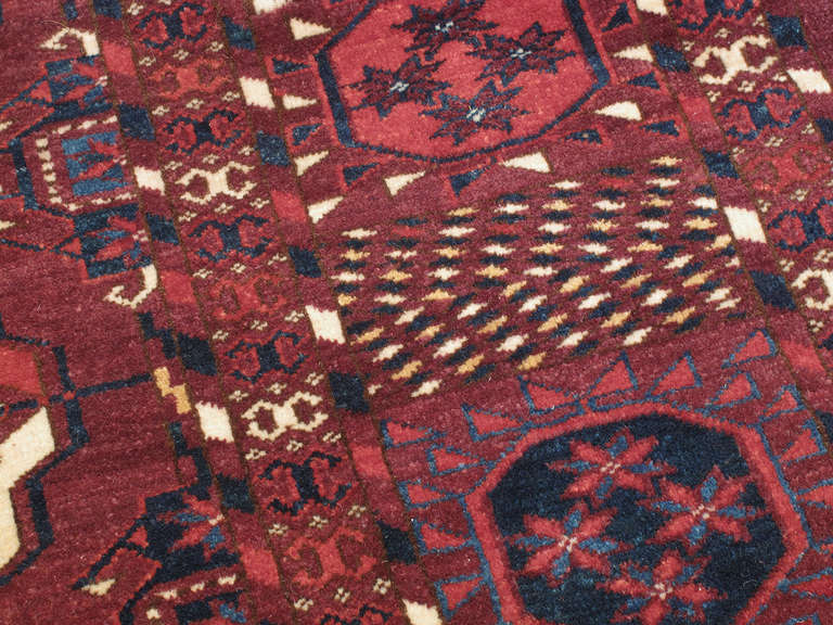 Superb Antique Turkmen Carpet 1