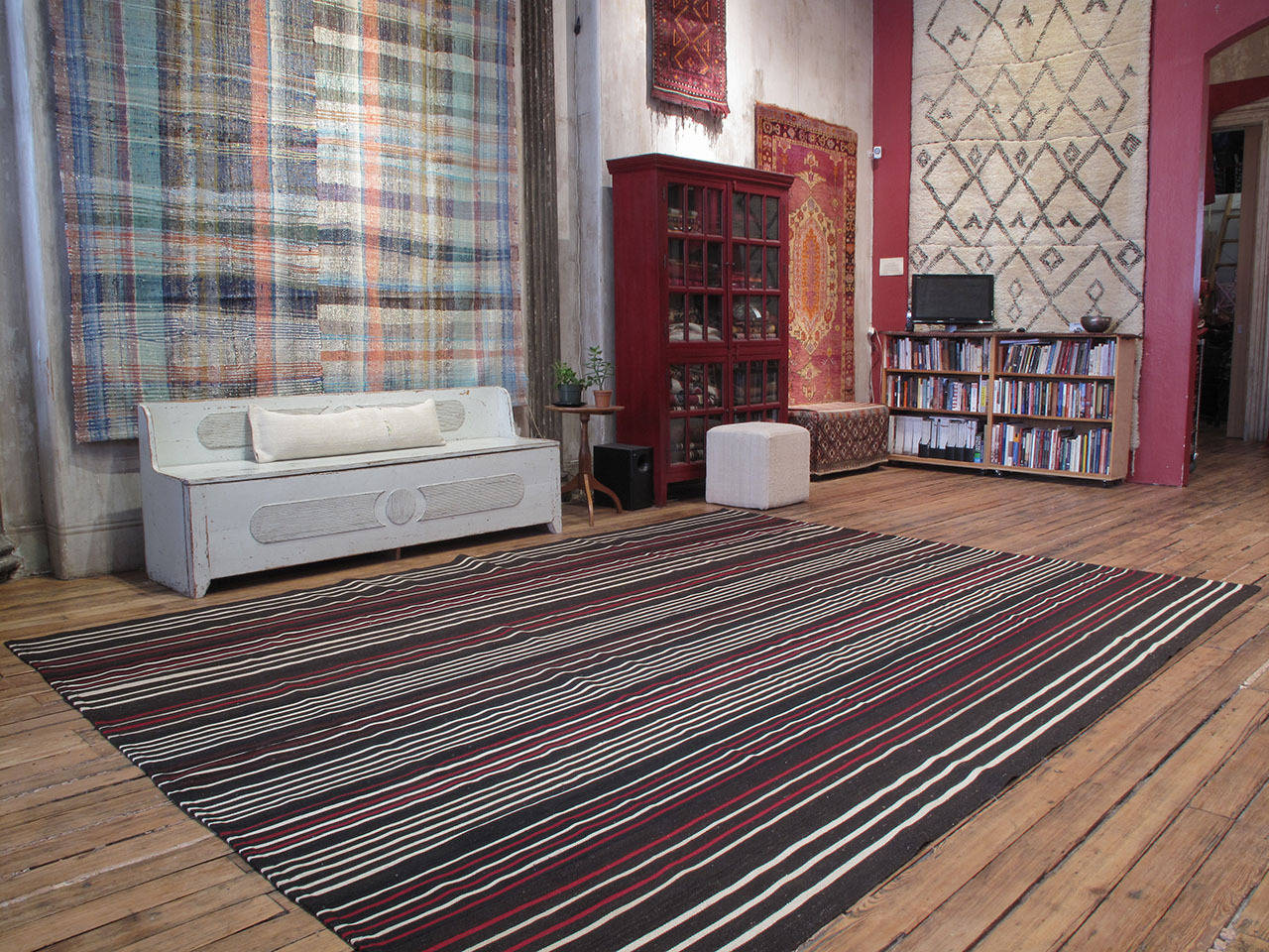 Large Striped Kilim