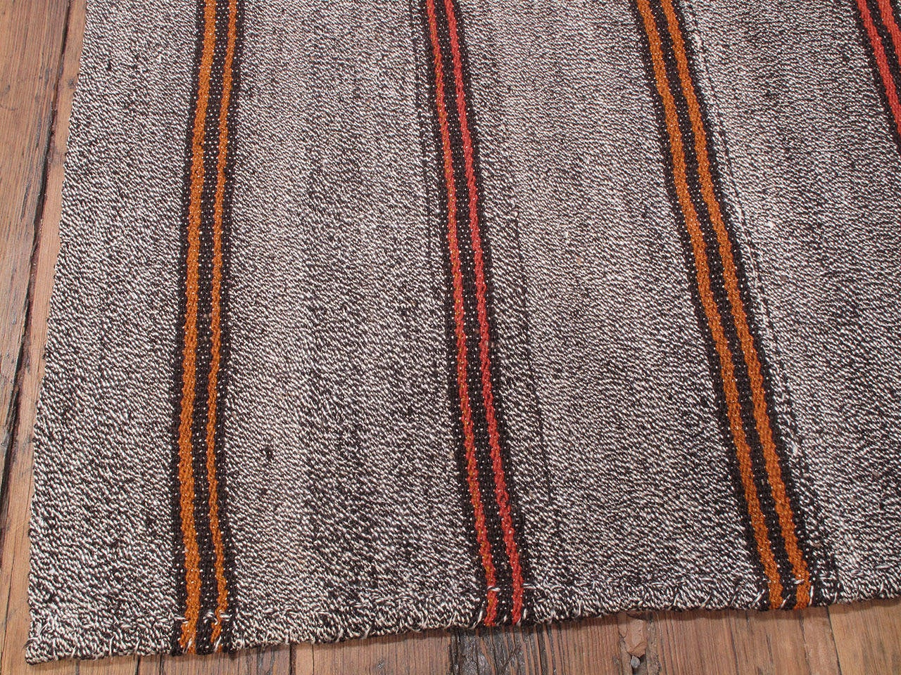 Goat Hair and Cotton Kilim with Stripes 2