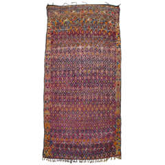 Large Beni Mguild Moroccan Berber Carpet