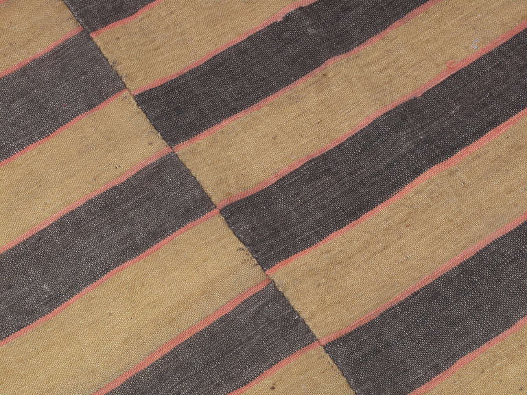 Turkish Banded Cover Rug