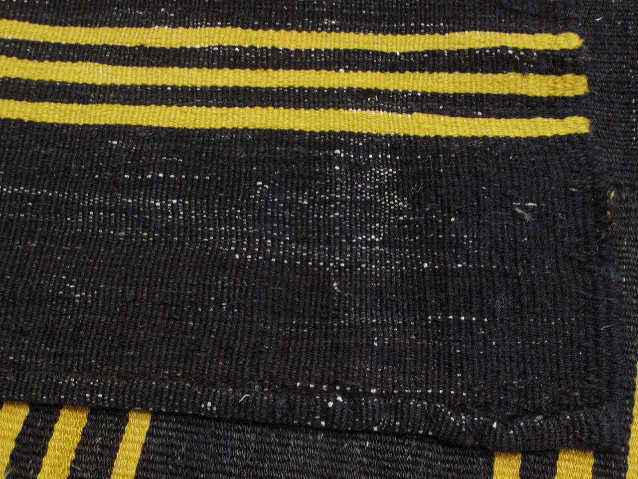 Kilim with Yellow Stripes 2