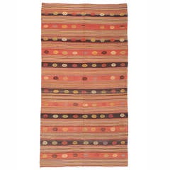 Kilim with Decorated Bands 8