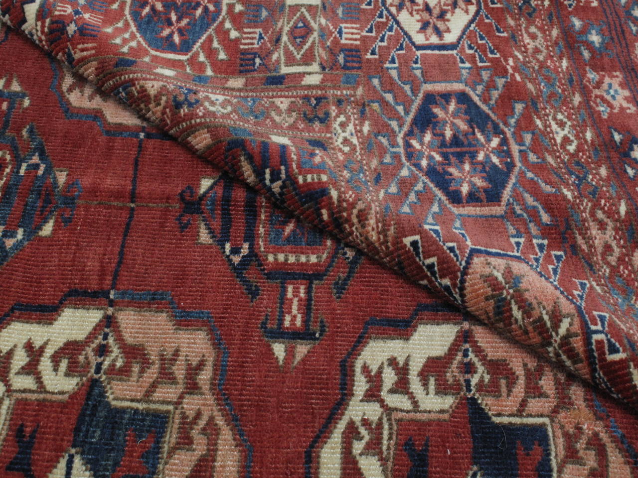 Tribal Antique Tekke Main Carpet For Sale