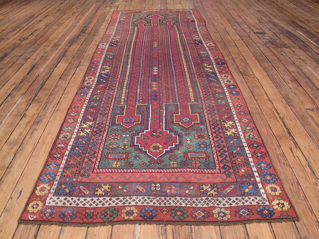 Tribal Antique East Anatolian Long Rug For Sale