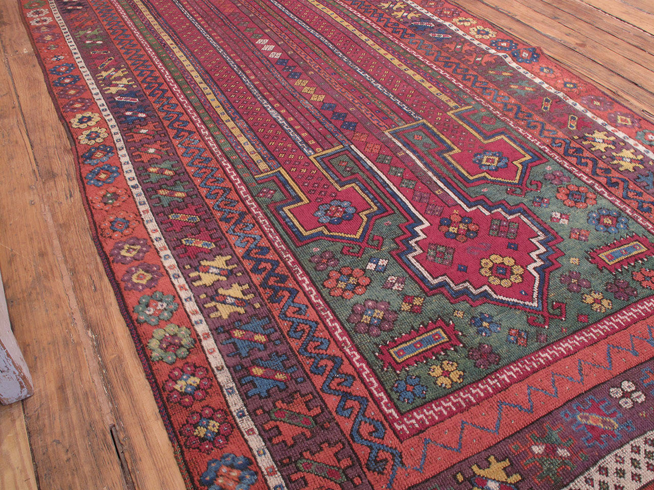 Turkish Antique East Anatolian Long Rug For Sale