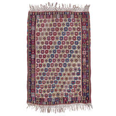 Antique Erzurum "Flowers" Kilim 12