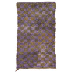Angora "Tulu" in Purple and Green 10