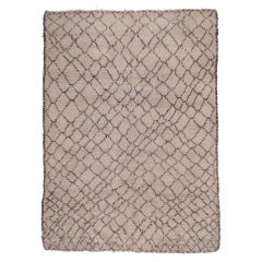 Vintage Beni Ouarain Carpet