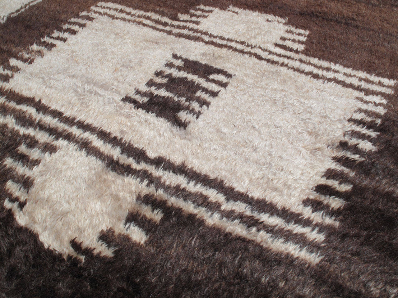 Hand-Knotted Angora Tulu with Chest