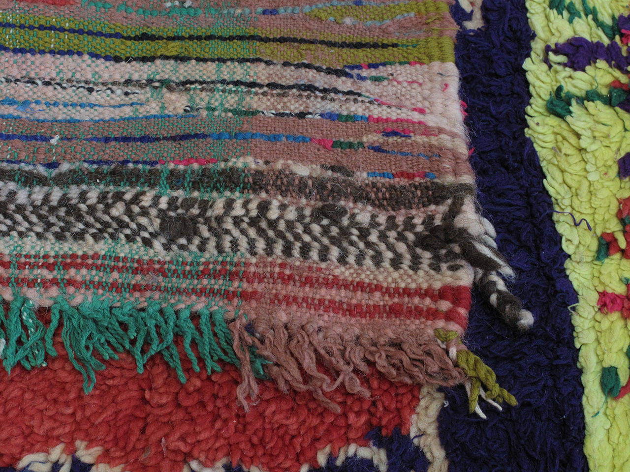 Azilal Moroccan Berber Rug, Saddle Cover 2