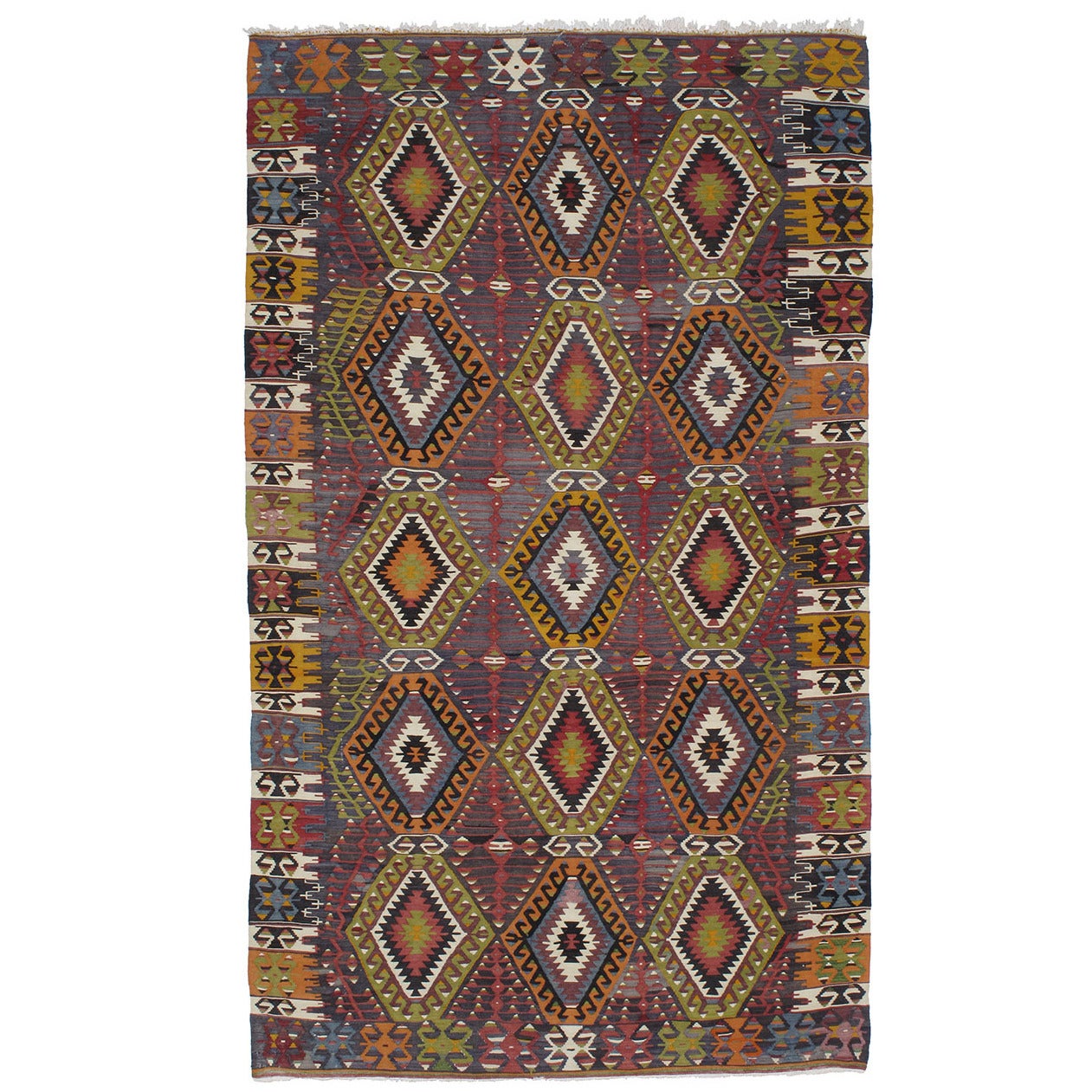 Exceptional West Anatolian Kilim Rug For Sale