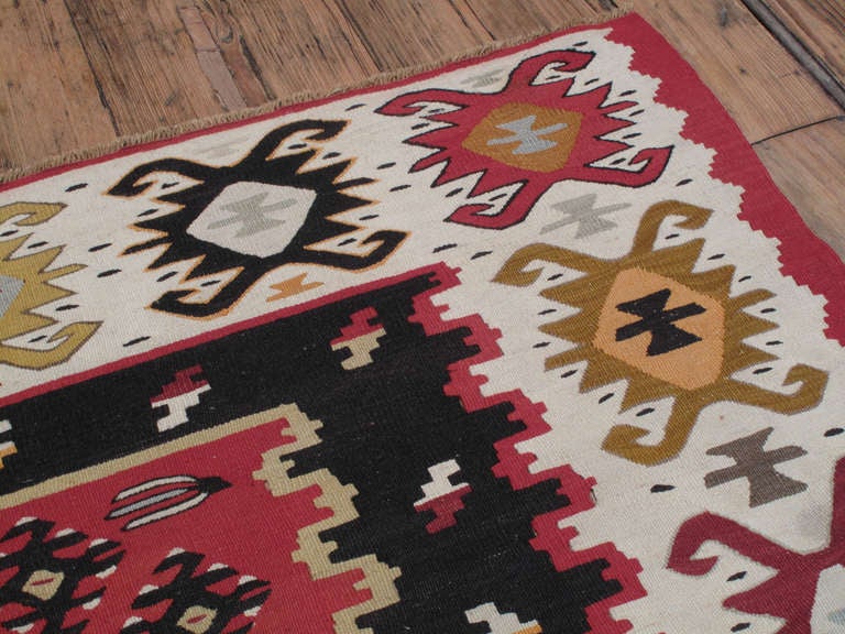 Sharkoy Kilim Rug In Excellent Condition In New York, NY