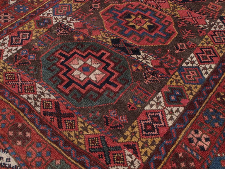 Iraqi Antique Kurdish Long Rug For Sale