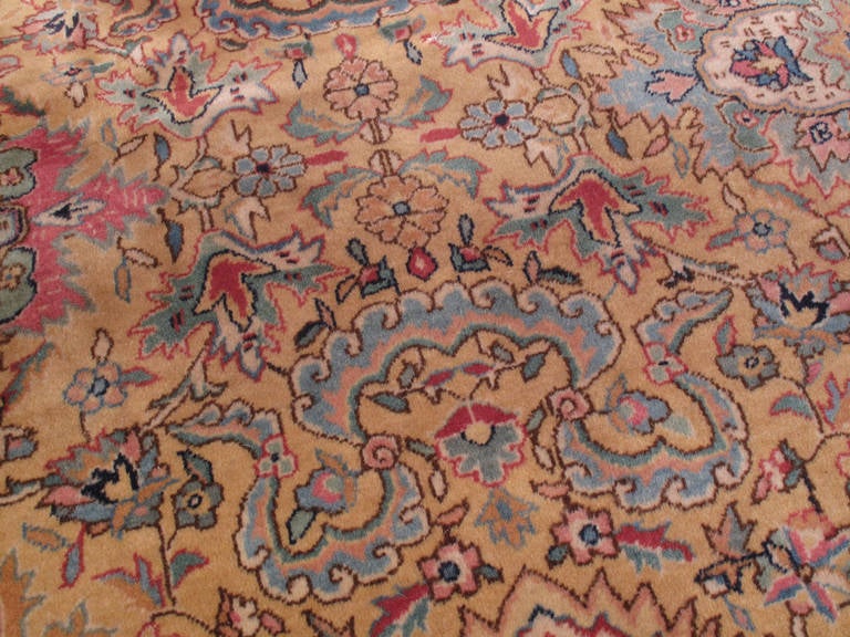 Tabriz Carpet In Excellent Condition In New York, NY