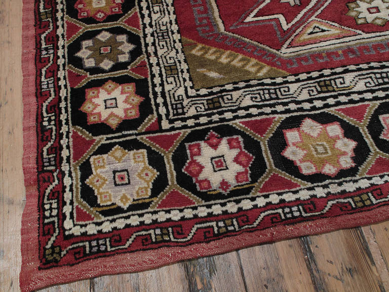 Cotton Northwestern Anatolian Rug For Sale