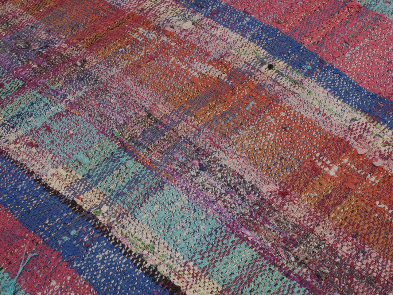 Hand-Woven Pala Kilim Runner Rug