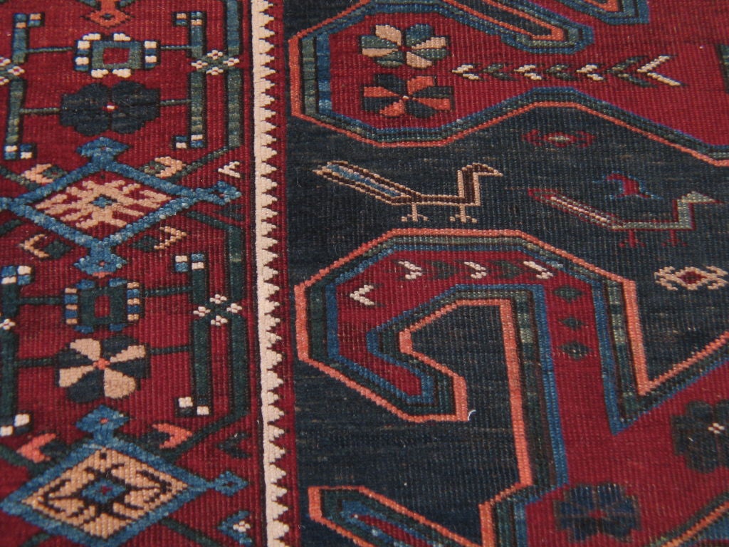 Antique Kuba Rug In Good Condition In New York, NY