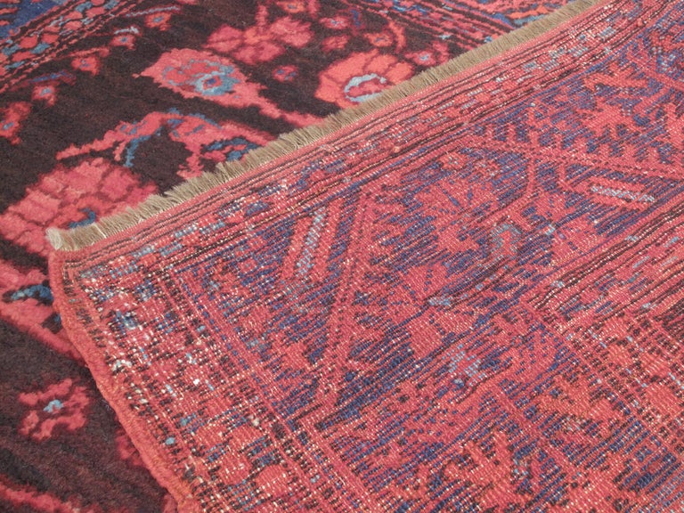 Hand-Knotted Antique Kula Long Rug For Sale