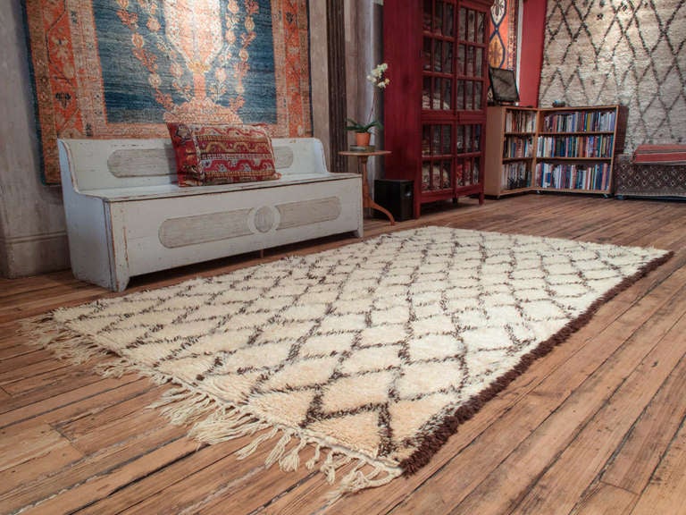 Beni Ouarain Rug at 1stDibs