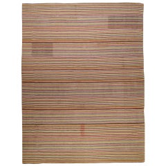 Large Striped "Jajim" Flatweave