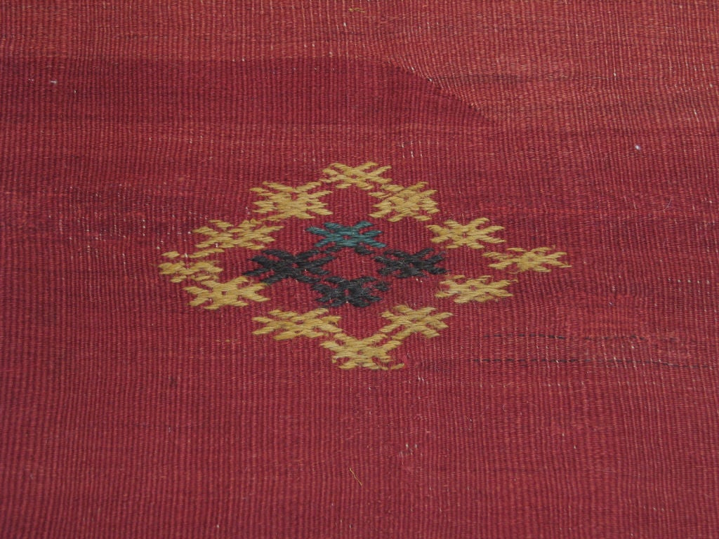 19th Century Antique Fethiye Kilim Rug For Sale