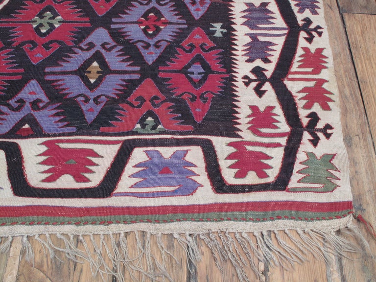 Mid-20th Century Adana Kilim Rug For Sale